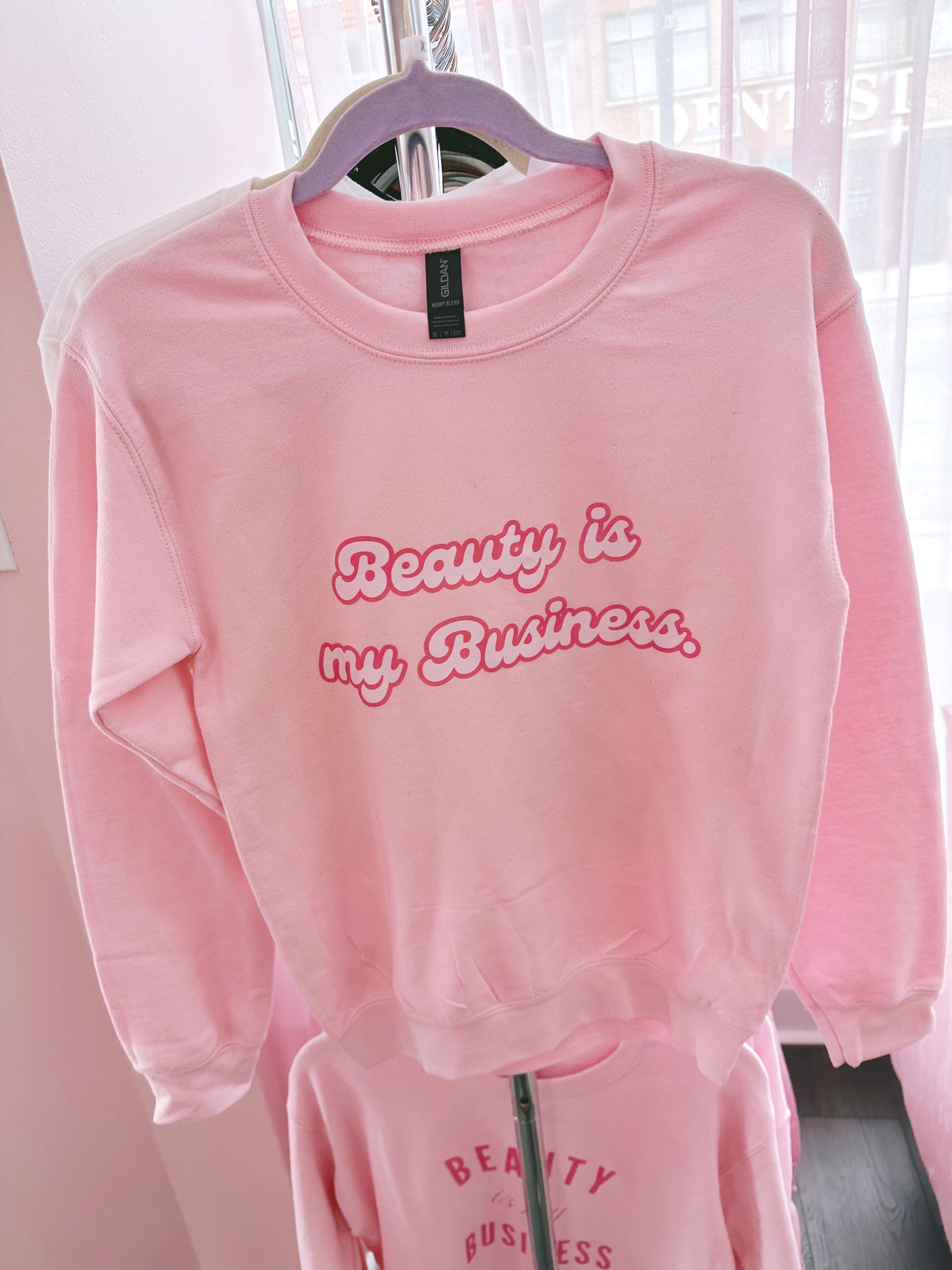 Beauty is my Business “Crew Neck Sweater”