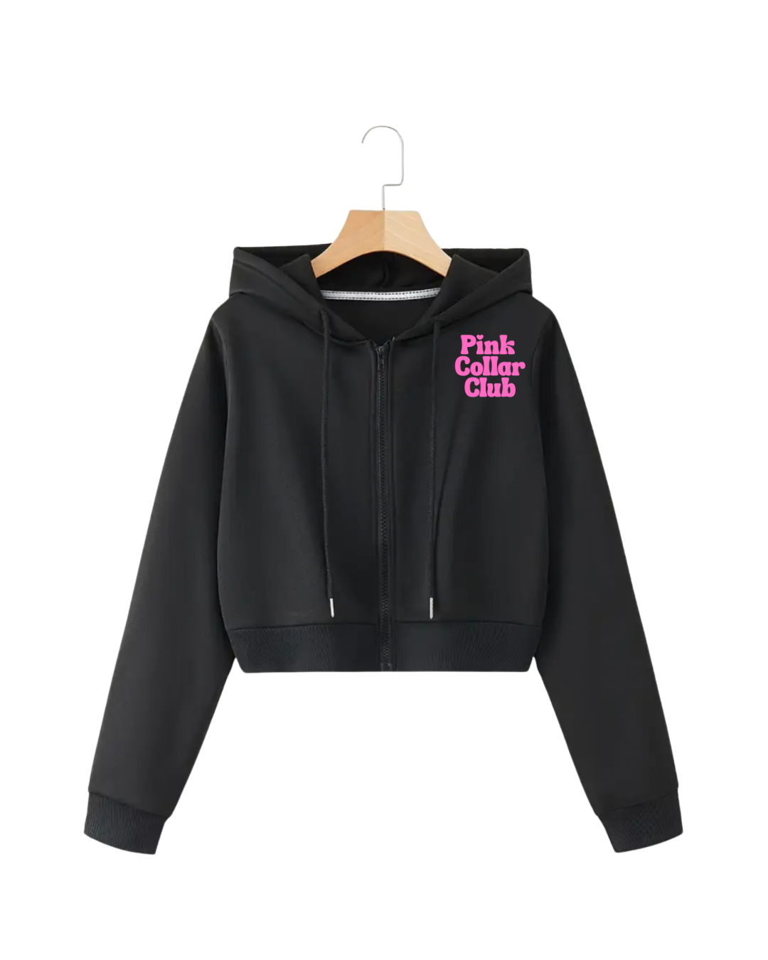 Pink Collar Zip Up 🎀