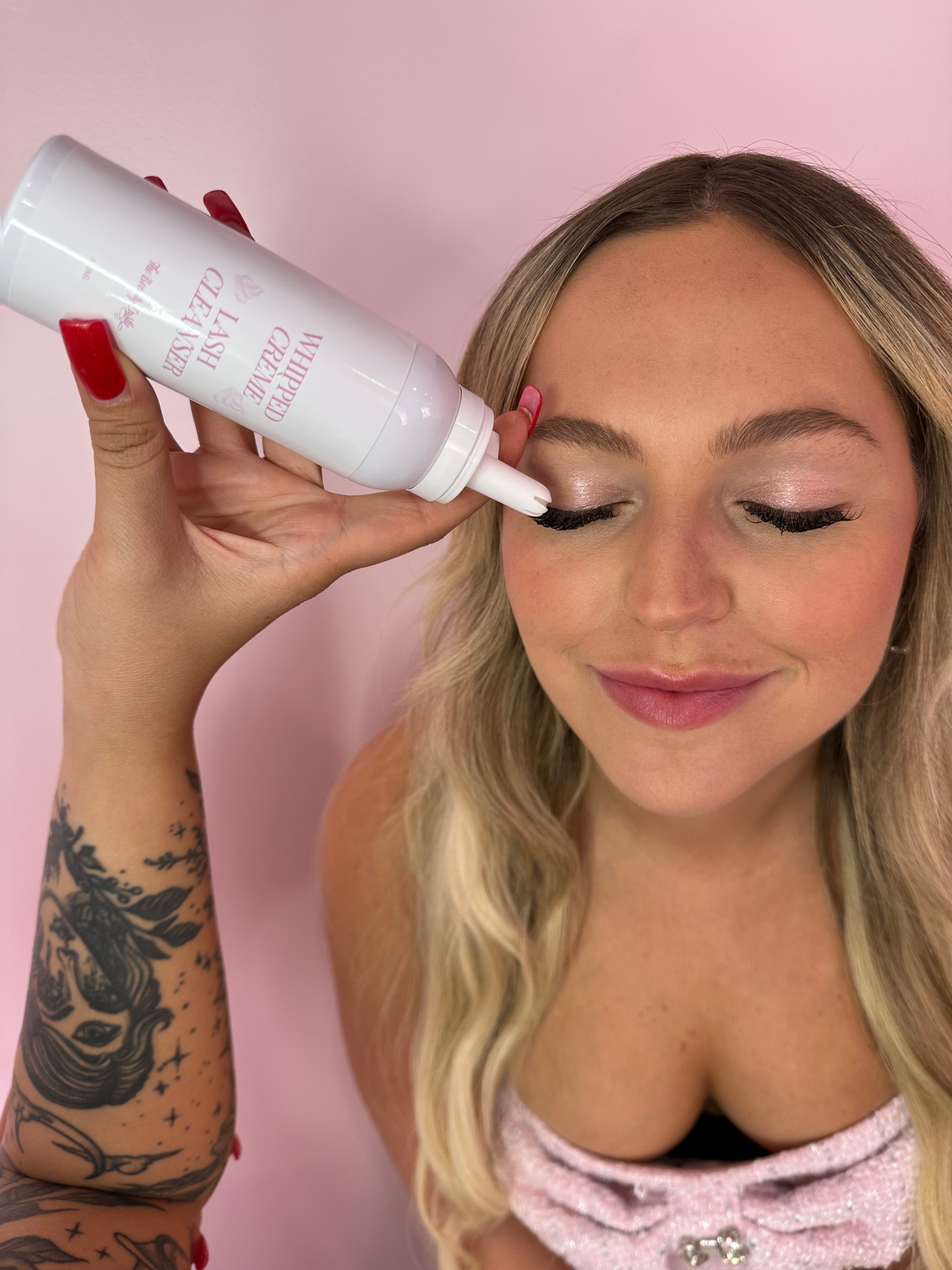 Whipped Cream Lash Cleanser 🫧🍓