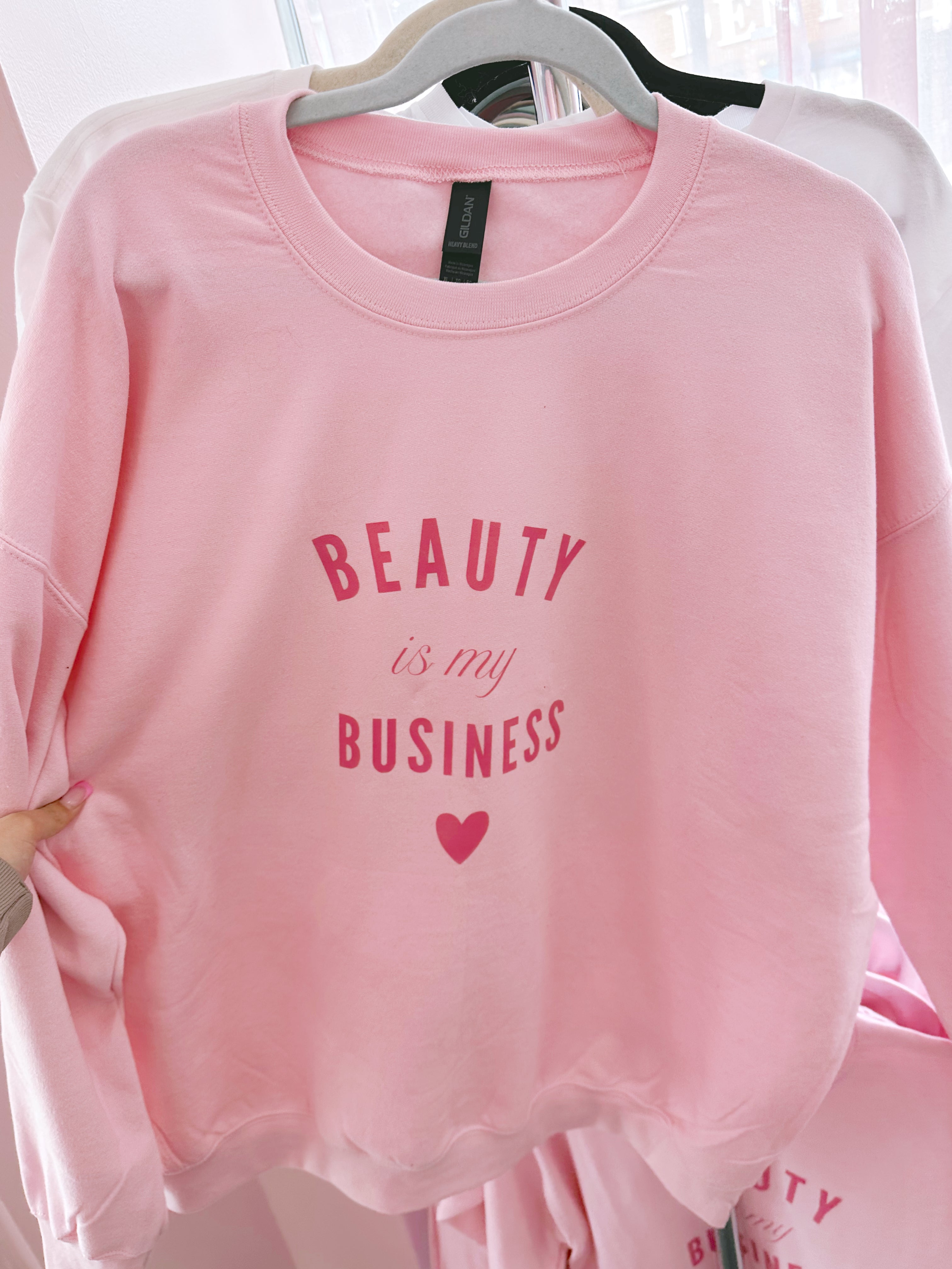 Beauty is my Business “Crew Neck Sweater”
