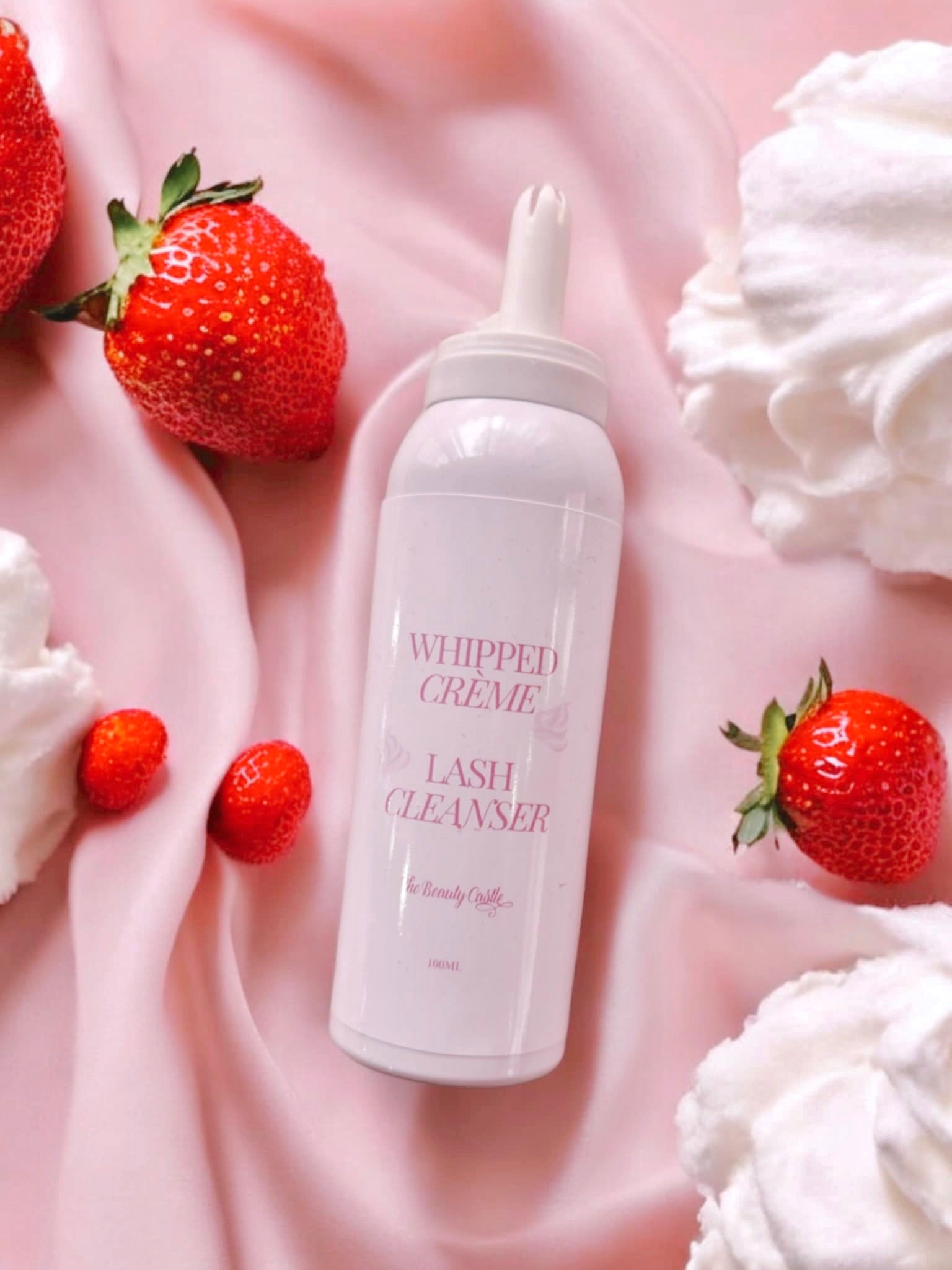 Whipped Cream Lash Cleanser 🫧🍓