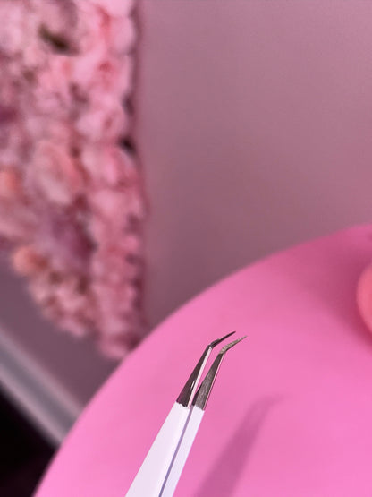 Petite Angle Tweezer “Fiber Tip Collection” 🤍🎀