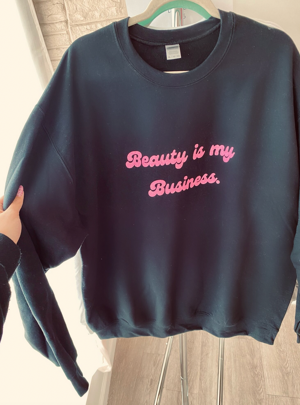 Beauty is my Business “Crew Neck Sweater”